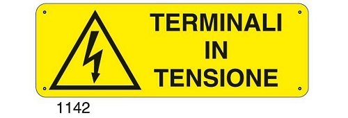 Terminali in tensione - A - Alluminio 350x125 mm