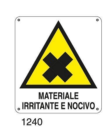 Materiale irritante e nocivo