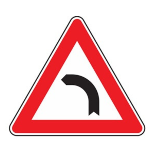 Curva a sinistra - B - Ferro CL.1 90cm