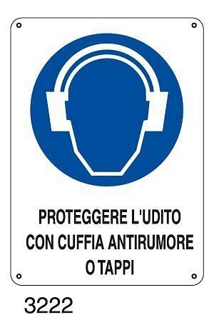 Proteggere l'udito con cuffia antirumore o tappi