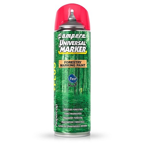 Tracciatore forestale UNIVERSAL MARKER - Rosso Ciliegia Fluo - 1 Bomboletta