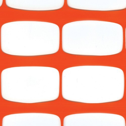 Rete da recinzione cantiere semplice con fascia centrale antistrappo - Labor- Rotolo 50 m