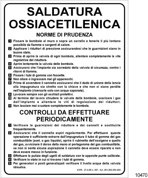 Saldatura ossiacetilenica - B - Alluminio - 330x500 mm - Conf 10 pz