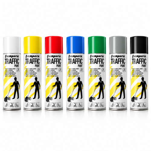 TRAFFIC PAINT bombolette vernice per macchinetta traccialinee