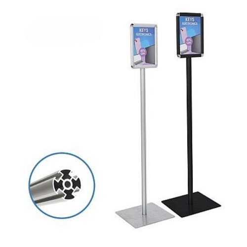 Struttura Autoportante Linea Quadro a Singolo Montante con Cornice a Scatto A4