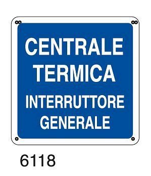 Centrale termica.Interruttore generale