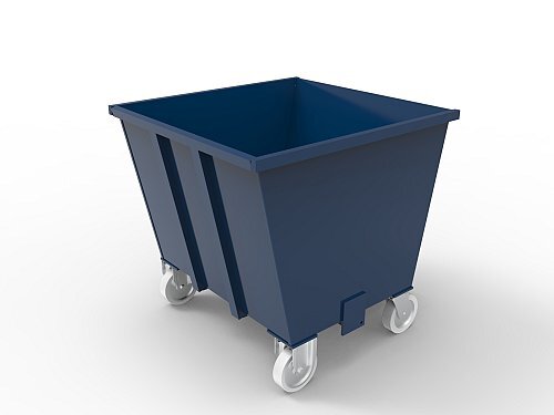 Contenitore Ribaltabile - Portata Lt 300. - Blu