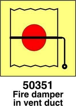 Fire damper in vent duct - A - PVL 150x150 mm - Conf 10 pz.