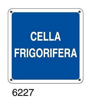 Cella frigorifera - C - PVC adesivo 230x230 mm