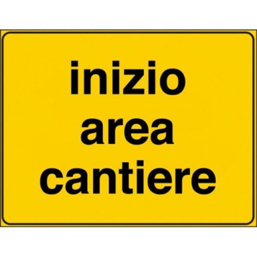Inizio area cantiere - B - Ferro CL.1 60x90 cm