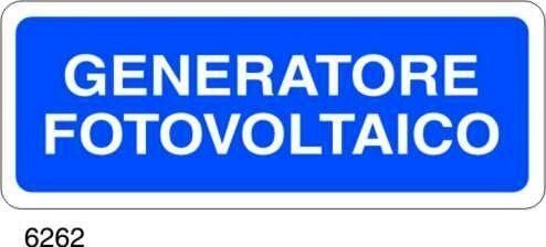 Generatore fotovoltaico