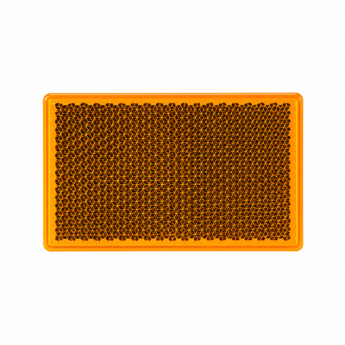 Catadiottro  Rettangolare Giallo  cm 10x15