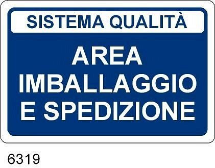 Area imballaggio e spedizione