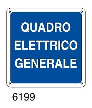 Quadro elettrico generale - B - Alluminio 160x160 mm