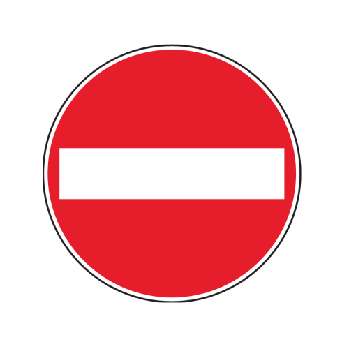 Divieto di accesso / senso vietato