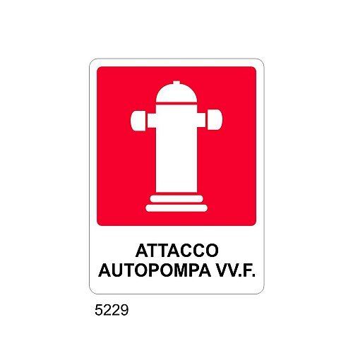 Attacco autopompa VV.F.