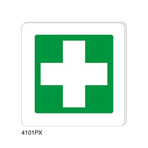 Infermeria - Plexiglass - B - 150x150 mm - Monofacciale - Senza Fori