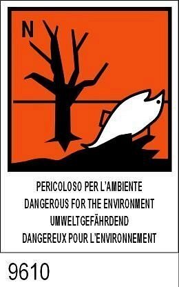 Pericoloso per l'ambiente