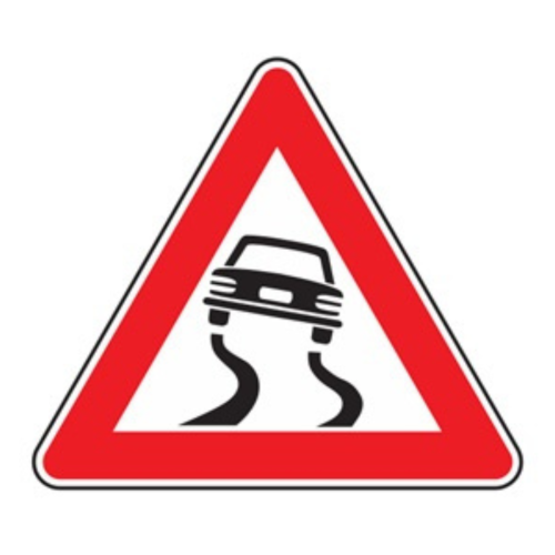 Strada sdrucciolevole