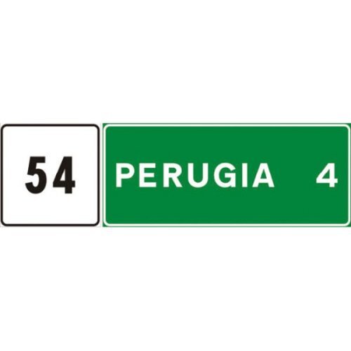 Progressiva distanziometrica autostradale