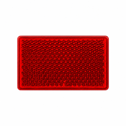 Catadiottro  Rettangolare Rosso  cm 10x15