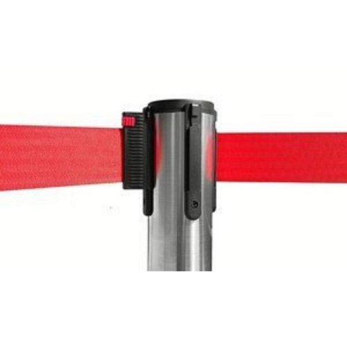 Colonnina Segnapercorso Silver nastro lunghezza 5 mt - Nastro Rosso