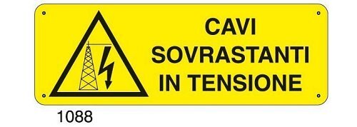 Cavi sovrastanti in tensione - C - Alluminio 330x500 mm