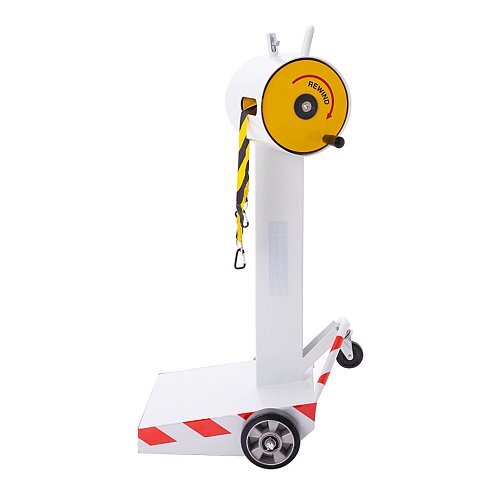 Carrello con Nastro Avvolgibile per Apron Aeroportuale