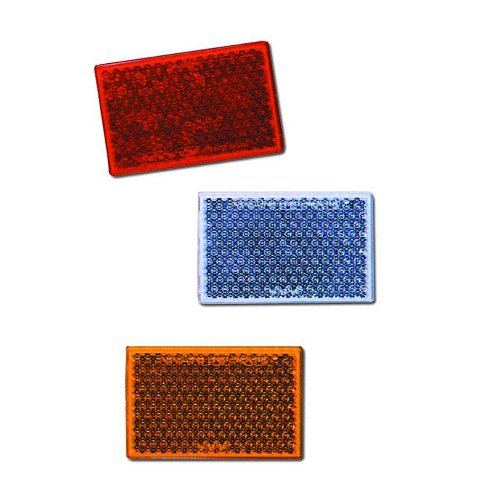 Catadiottro  Rettangolare Rosso  cm 10x15