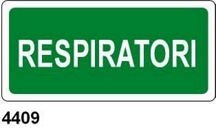 Respiratori - B - PVC adesivo 375x175 mm