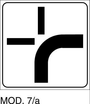 Andamento della strada principale - A - Ferro CL.1 40cm