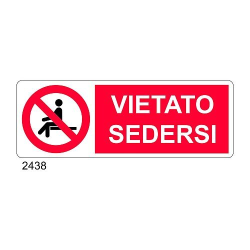 Vietato sedersi