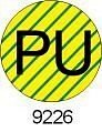PU - etichetta - B - PVC adesivo 20mm - 60pz