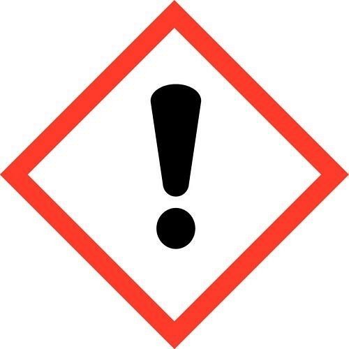 Exclamation mark - C - 57x57 mm - 25 etichette