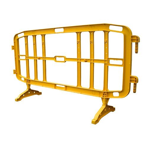 Transenna in plastica 200x102 cm - Giallo - 1 pz