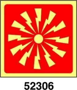 Fire alarm - B - PVL 150x150 mm