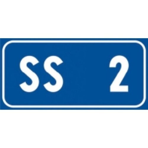Segnale di identificazione strada statale