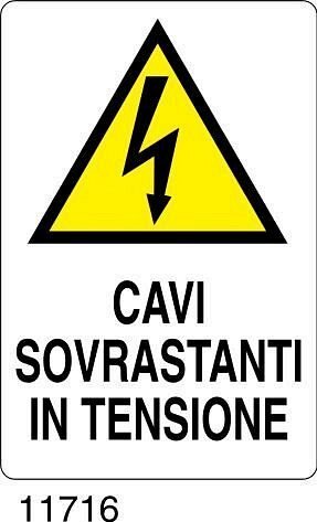 Cavi sovrastanti in tensione - B - Polionda 500x700 mm