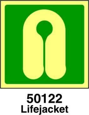 Lifejacket - B - PVL 300x300 mm