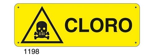 Cloro - C - Alluminio 330x500 mm