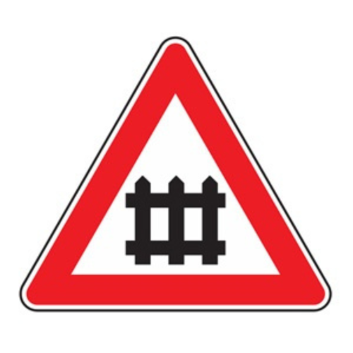 Passaggio a livello con barriere - C - Ferro CL.2 120cm