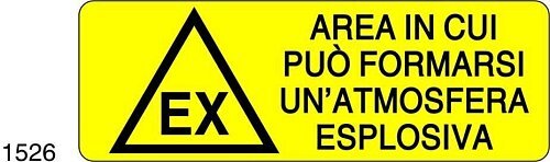 Area in cui può formarsi un'atmosfera esplosiva