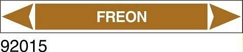 Freon - etichetta - A - PVC adesivo - 175x30 mm