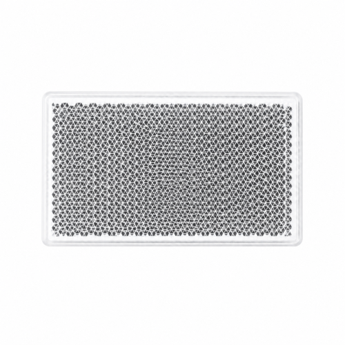 Catadiottro Rettangolare Bianco  cm 10x15