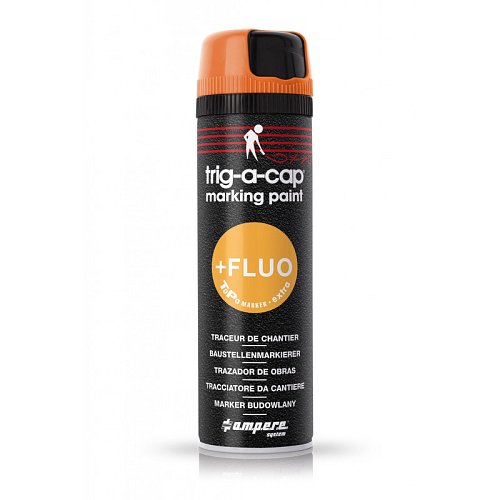 Tracciatore da cantiere TRIG-A-CAP® EXTRA MARKING PAINT - Arancio Fluo - 1 Bomboletta