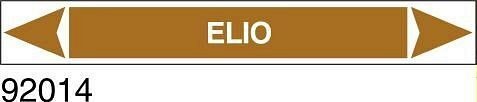 Elio - etichetta - A - PVC adesivo - 175x30 mm