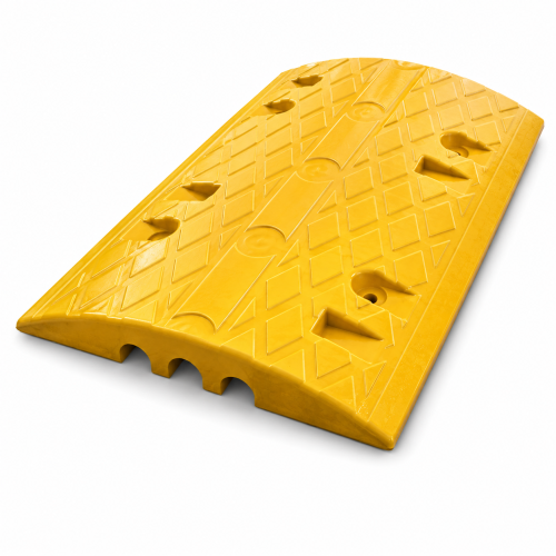 Dosso Passacavo in Gomma h. 5 cm. - Giallo
