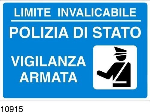 Polizia di Stato limite invalicabile