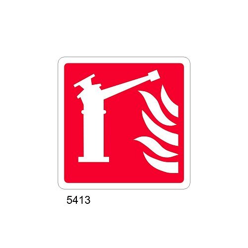 Spingarda Antincendio - C - Alluminio 230x230 mm - Conf 10 pz.