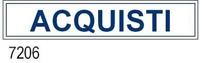 Acquisti all. 400x80 mm